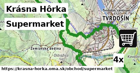 supermarket v Krásna Hôrka