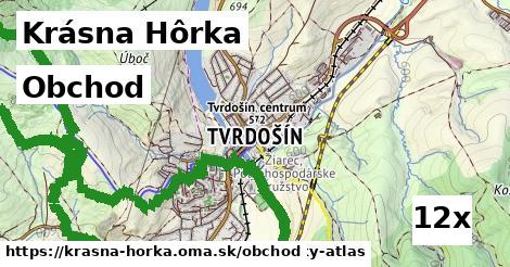 obchod v Krásna Hôrka