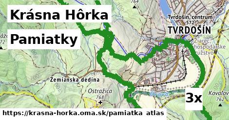 pamiatky v Krásna Hôrka