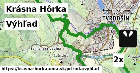 výhľad v Krásna Hôrka