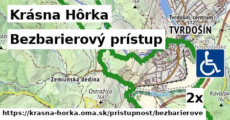 Bezbarierový prístup, Krásna Hôrka