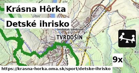 Detské ihrisko, Krásna Hôrka