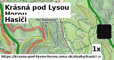 Hasiči, Krásná pod Lysou Horou