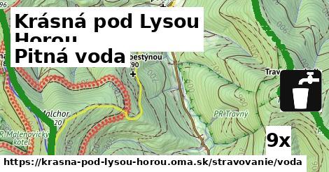 Pitná voda, Krásná pod Lysou Horou