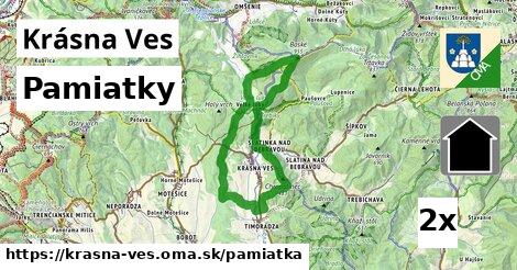 pamiatky v Krásna Ves