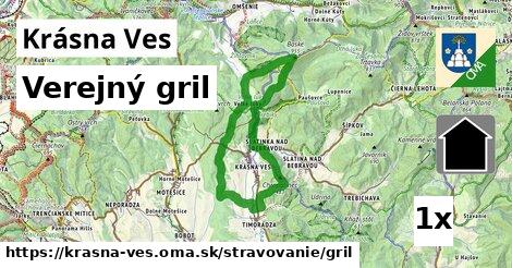 verejný gril v Krásna Ves