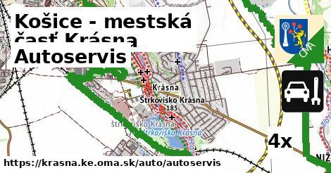 Autoservis, Košice - mestská časť Krásna