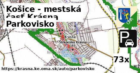 Parkovisko, Košice - mestská časť Krásna