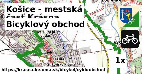 bicyklový obchod v Košice - mestská časť Krásna