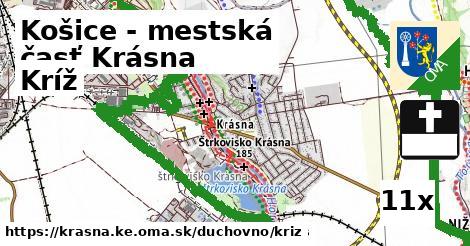 Kríž, Košice - mestská časť Krásna