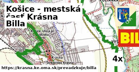 Billa, Košice - mestská časť Krásna