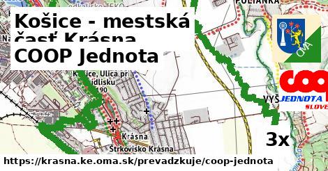 COOP Jednota, Košice - mestská časť Krásna