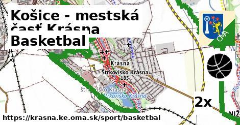 Basketbal, Košice - mestská časť Krásna