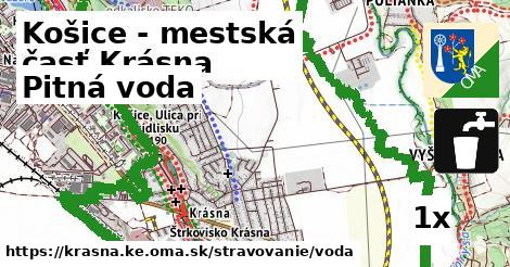 Pitná voda, Košice - mestská časť Krásna