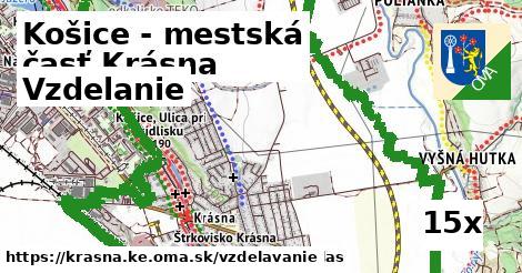 vzdelanie v Košice - mestská časť Krásna