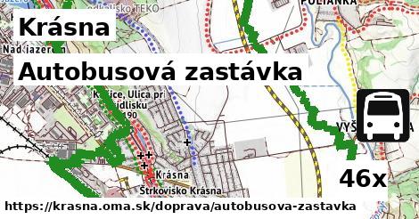 Autobusová zastávka, Krásna