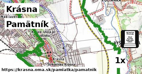 Pamätník, Krásna