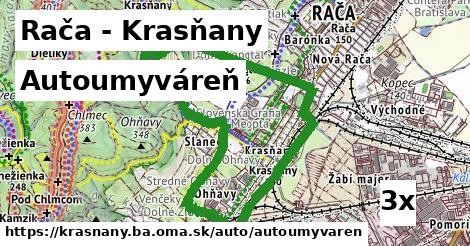 Autoumyváreň, Rača - Krasňany