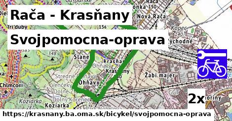 Svojpomocna-oprava, Rača - Krasňany