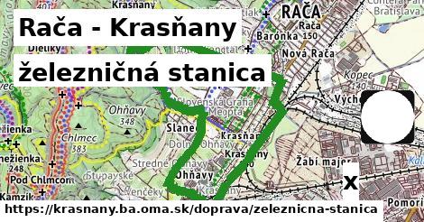 železničná stanica, Rača - Krasňany