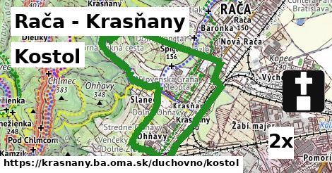 Kostol, Rača - Krasňany