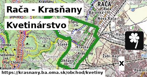 Kvetinárstvo, Rača - Krasňany