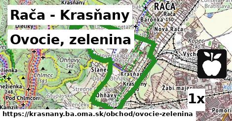 Ovocie, zelenina, Rača - Krasňany