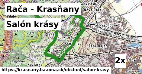 Salón krásy, Rača - Krasňany