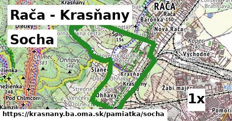 Socha, Rača - Krasňany