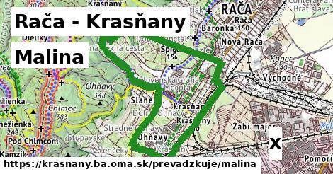 Malina, Rača - Krasňany