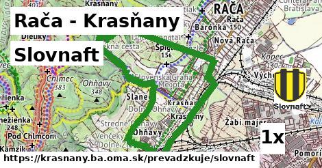 Slovnaft, Rača - Krasňany