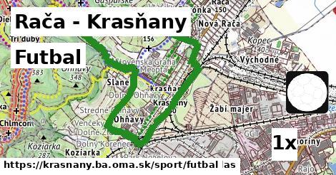 Futbal, Rača - Krasňany