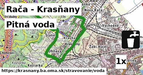 Pitná voda, Rača - Krasňany