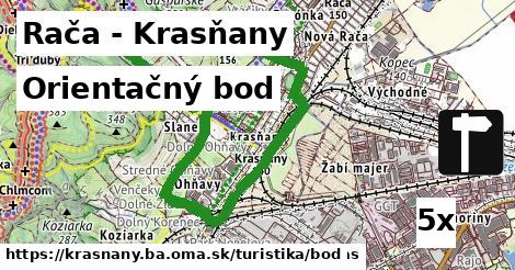 Orientačný bod, Rača - Krasňany