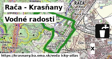 vodné radosti v Rača - Krasňany