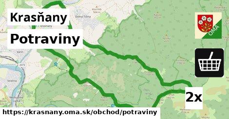 Potraviny, Krasňany