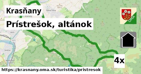 Prístrešok, altánok, Krasňany