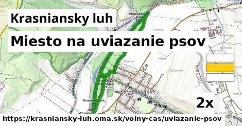 Miesto na uviazanie psov, Krasniansky luh