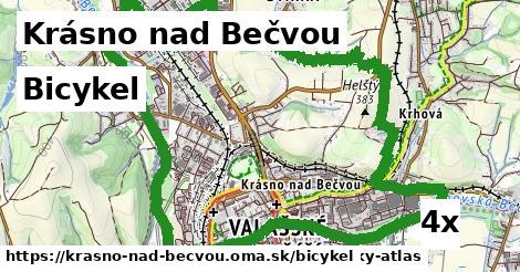 bicykel v Krásno nad Bečvou