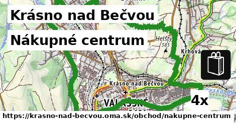 Nákupné centrum, Krásno nad Bečvou