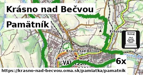 Pamätník, Krásno nad Bečvou