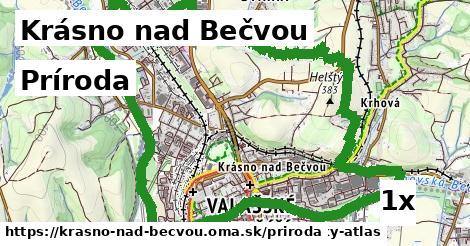 príroda v Krásno nad Bečvou