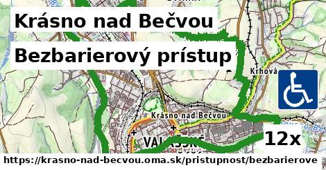 Bezbarierový prístup, Krásno nad Bečvou