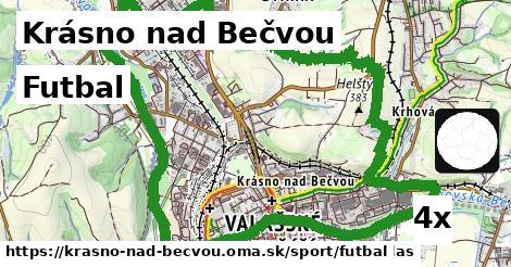 futbal v Krásno nad Bečvou