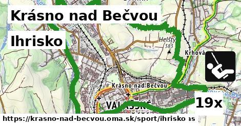 Ihrisko, Krásno nad Bečvou