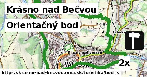 Orientačný bod, Krásno nad Bečvou