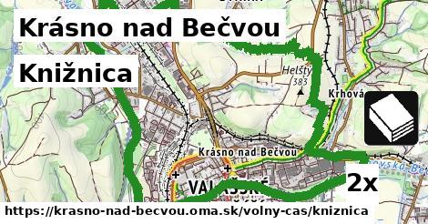 knižnica v Krásno nad Bečvou