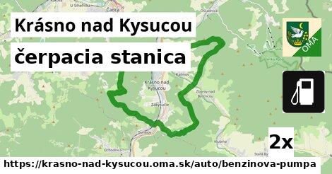 čerpacia stanica, Krásno nad Kysucou