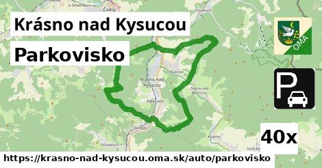 Parkovisko, Krásno nad Kysucou