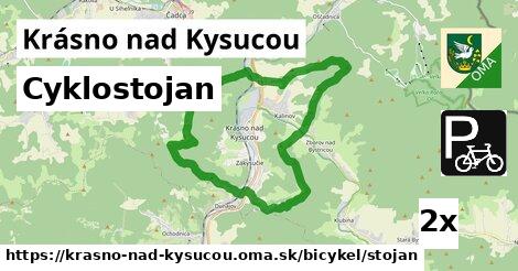 Cyklostojan, Krásno nad Kysucou